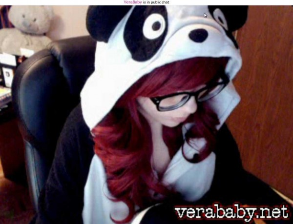 vera baby panda head cam